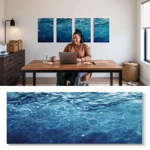 Acoustic Panels for Walls, Art Panels, Sound Absorbing, 12 x 16 In