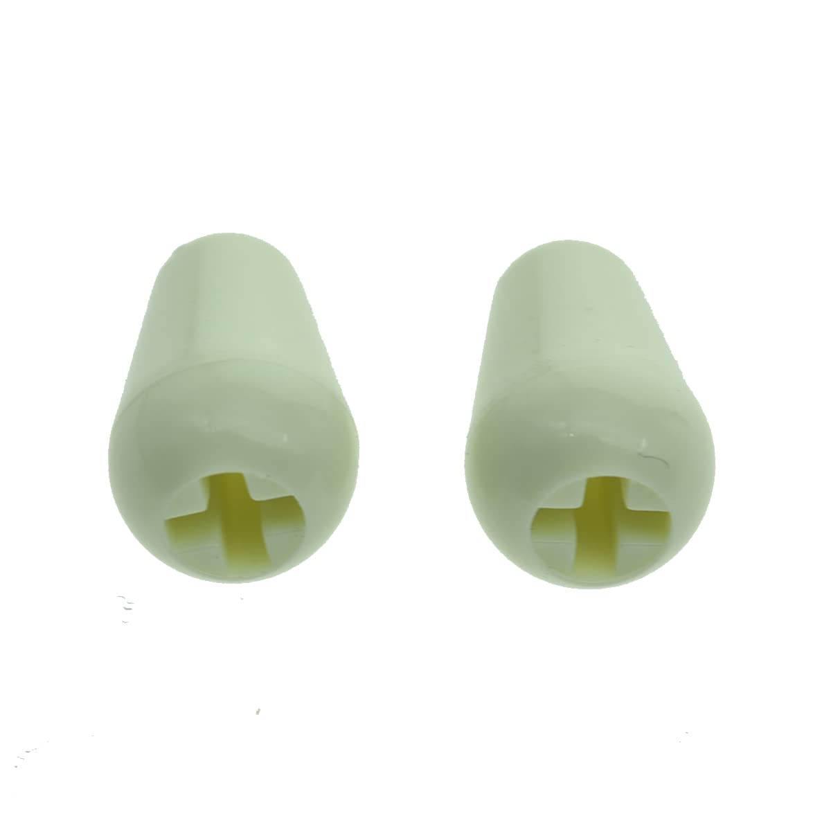 Dopro 2pcs Guitar 5 Way Pickup Switch Tip Switch Cap Switch Knob for USA FD Strat/Tele/Stratocaster Mint Green