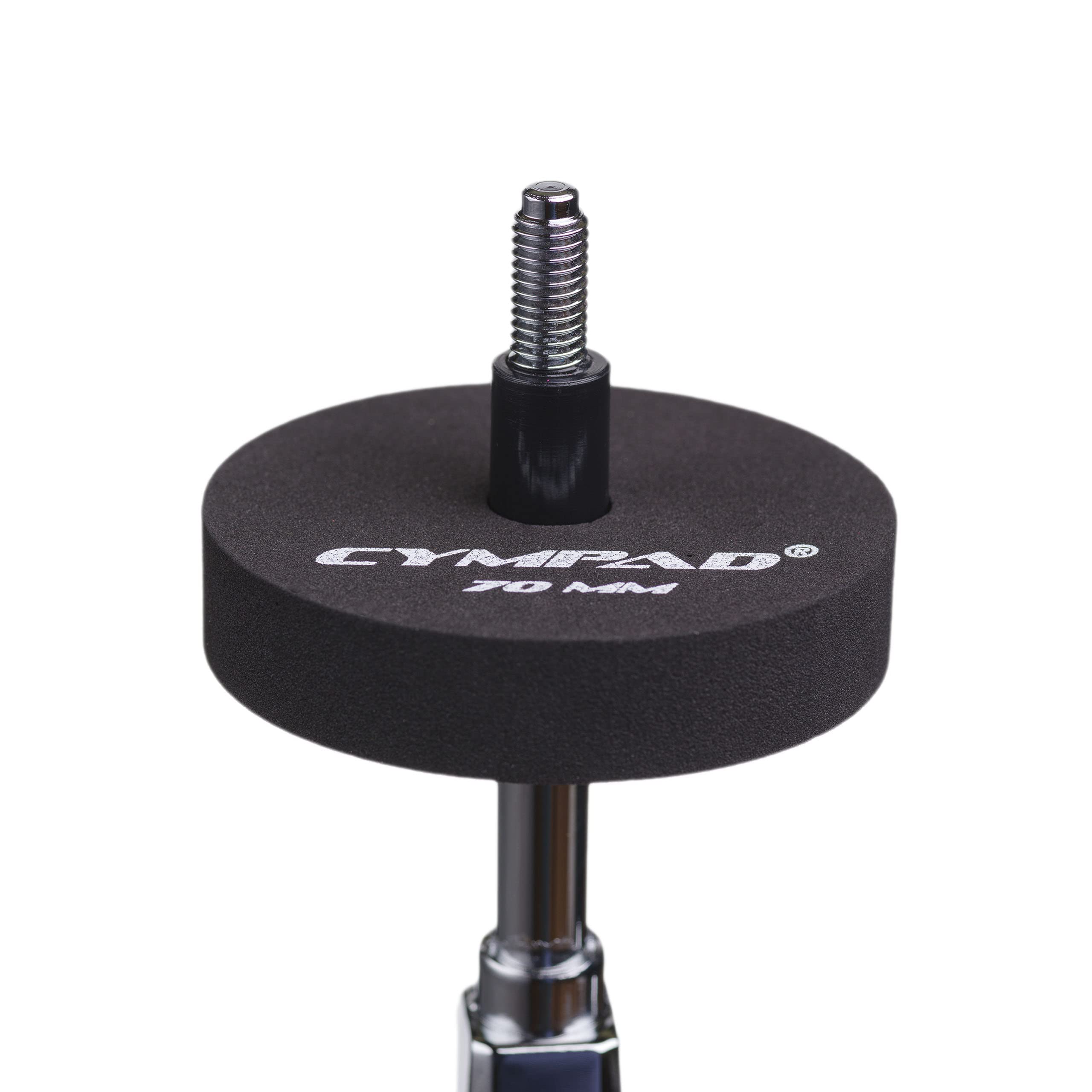 Cympad Moderator Cymbal Tuner Pads – 70mm Double Set – Reduces Overtones & Sustain – Foam Cymbal Washers for Studio, Practice & Live Sound Control
