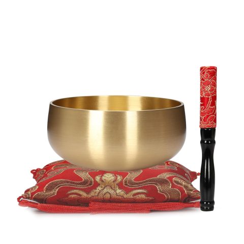 Tibetan Singing Bowl, 4-Inch Sound Bowl Meditation Set