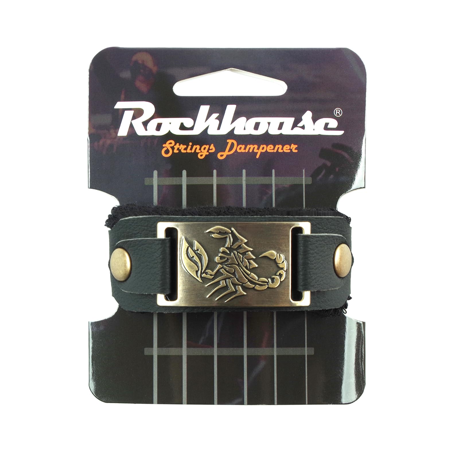 Rockhouse Electric & Bass Guitar Fret Mute Wrap String Dampener, Scorpion