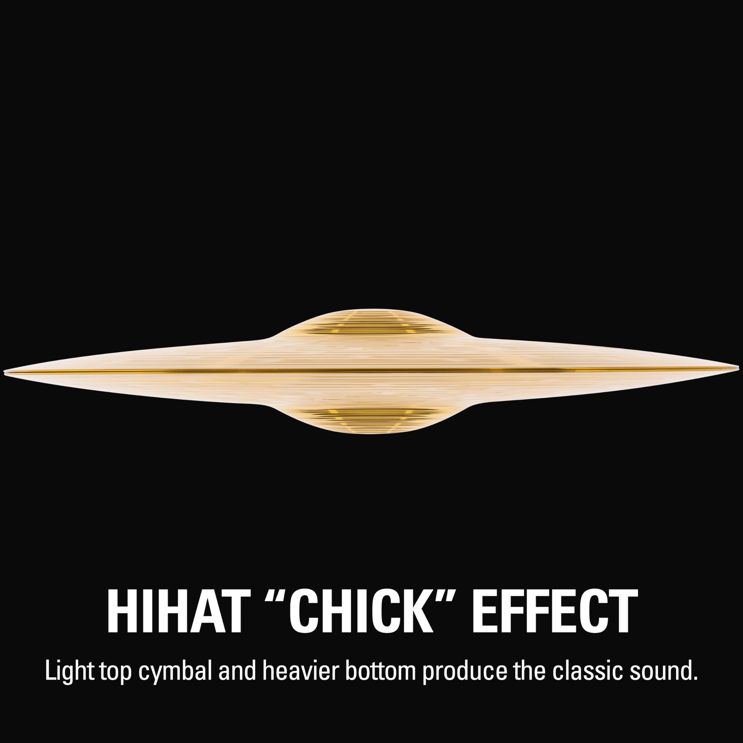 Meinl 14” Hihat (Hi Hat) Cymbal Pair – HCS Traditional Finish Brass for Drum Set, Made In Germany, 2-YEAR WARRANTY (HCS14H)