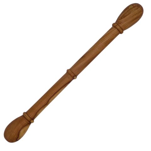 Bodhrán Drum Tipper Stick — 9″ Double-Slope Rosewood Knob Beater, Solid Wood Percussion Mallet for Irish/Celtic Music — Professional Practice & Performance (HHB – 05)