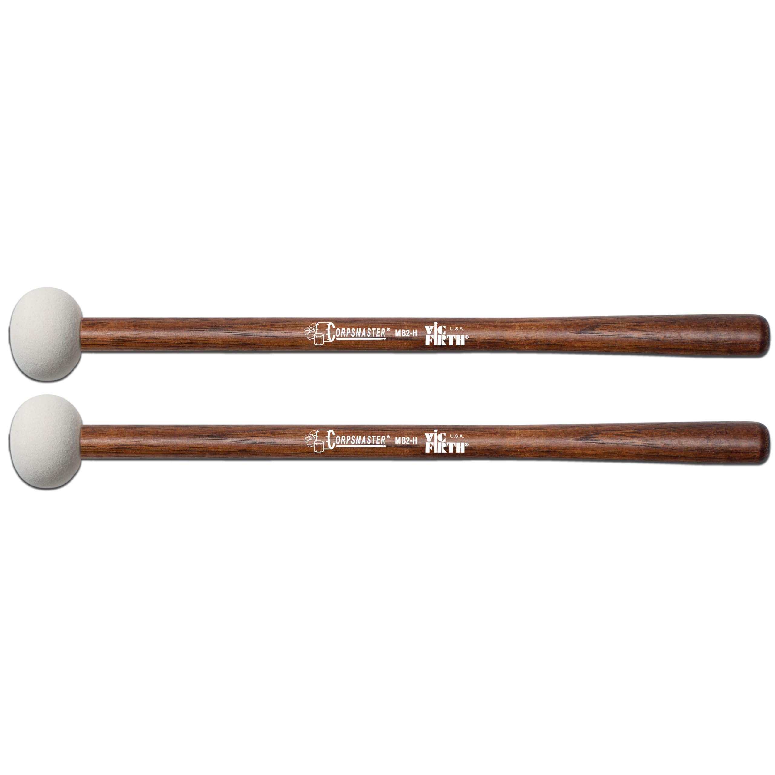 Vic Firth Corpsmaster Bass Mallet — Medium Head – Hard