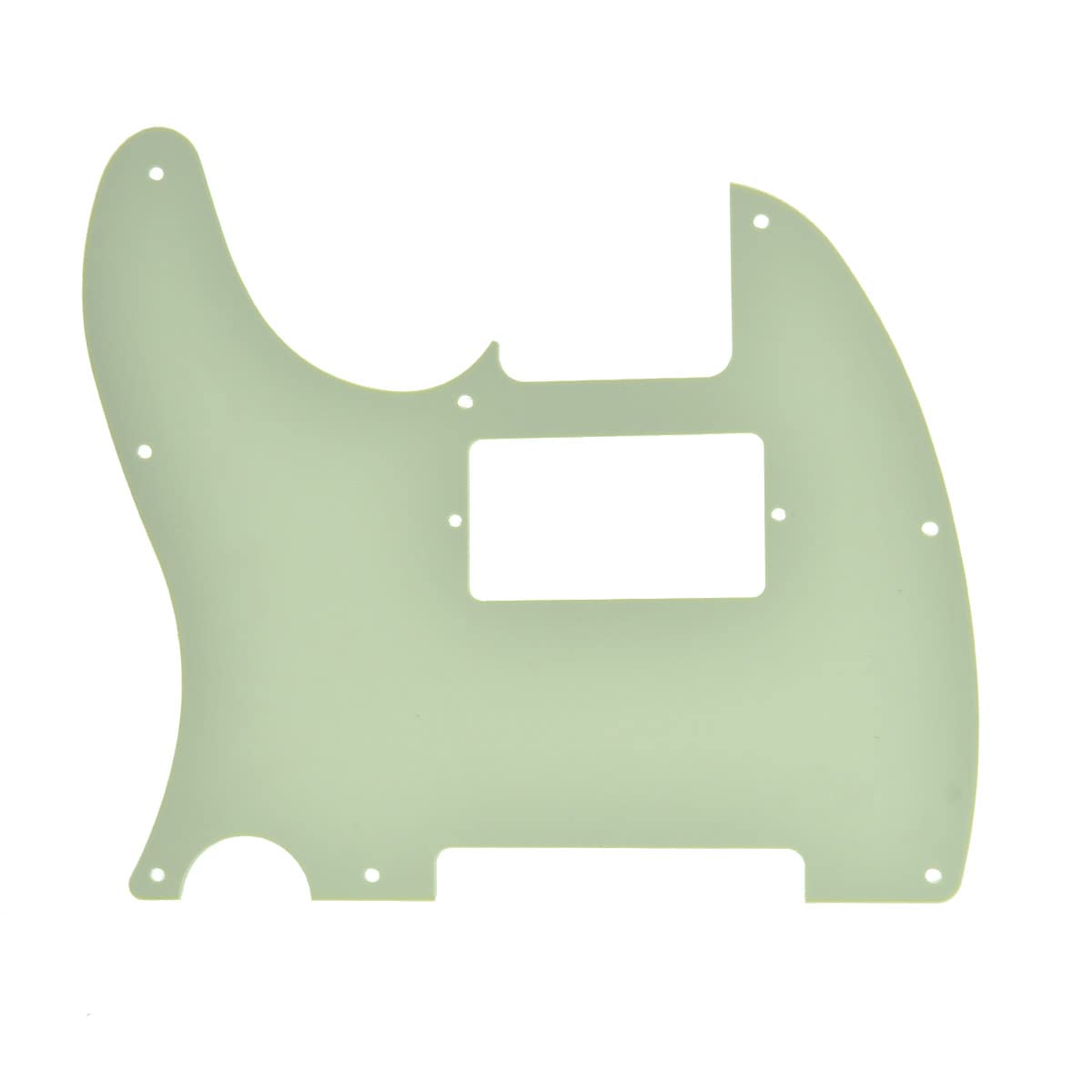 KAISH 8 Hole Tele Guitar Humbucker Pick Guard TL Pickguard for USA/Mexico Telecaster/Tele Mint Green