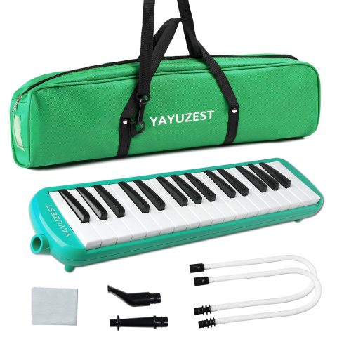 YAYUZEST 32 Keys Melodica Instrument Soprano Air Piano Keyboard Pianica