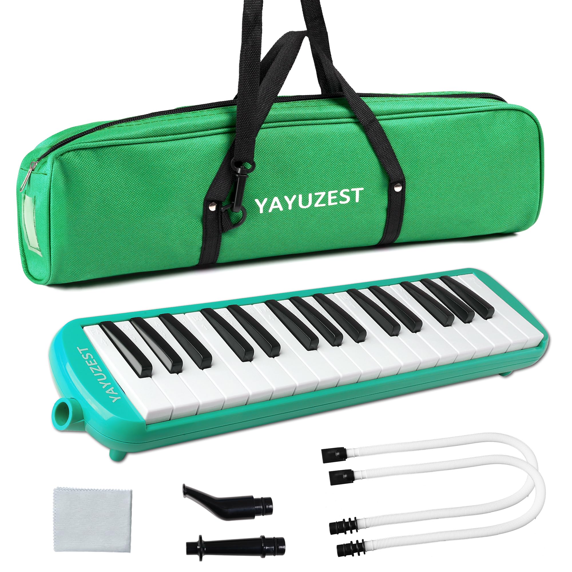 YAYUZEST 32 Keys Melodica Instrument Soprano Air Piano Keyboard Pianica