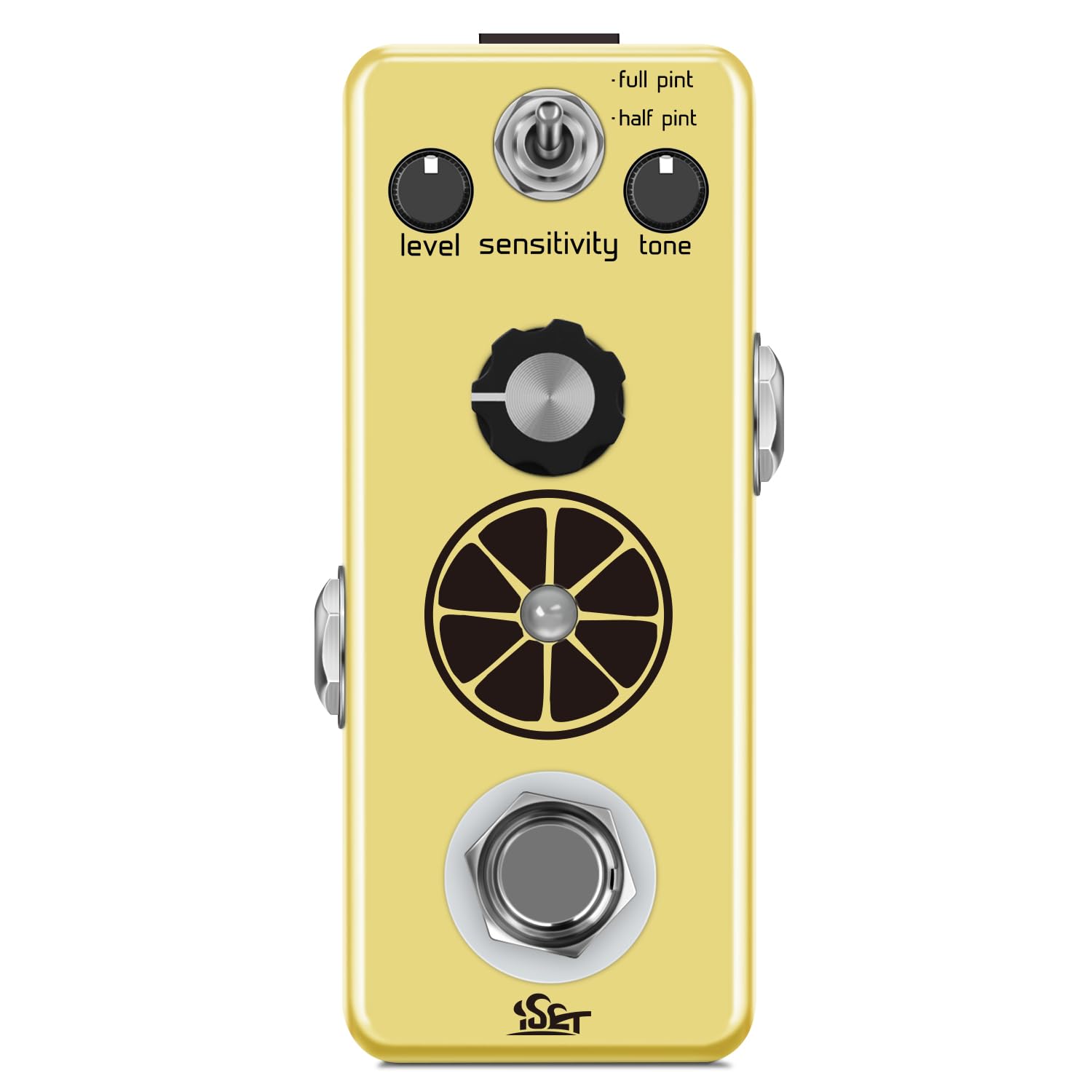 ISET Compressor Guitar Pedal Lemon Compress For Electric Guitar Bass True Bypass