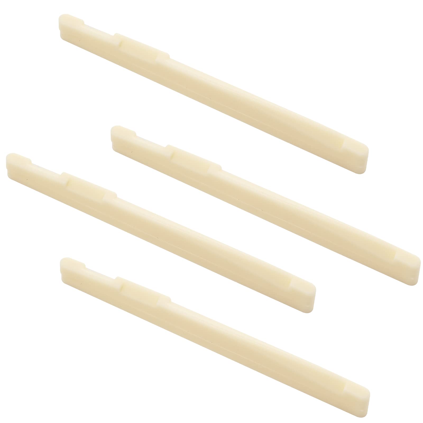 Litoexpe 4 Pcs Acoustic Guitar Bridge Saddles