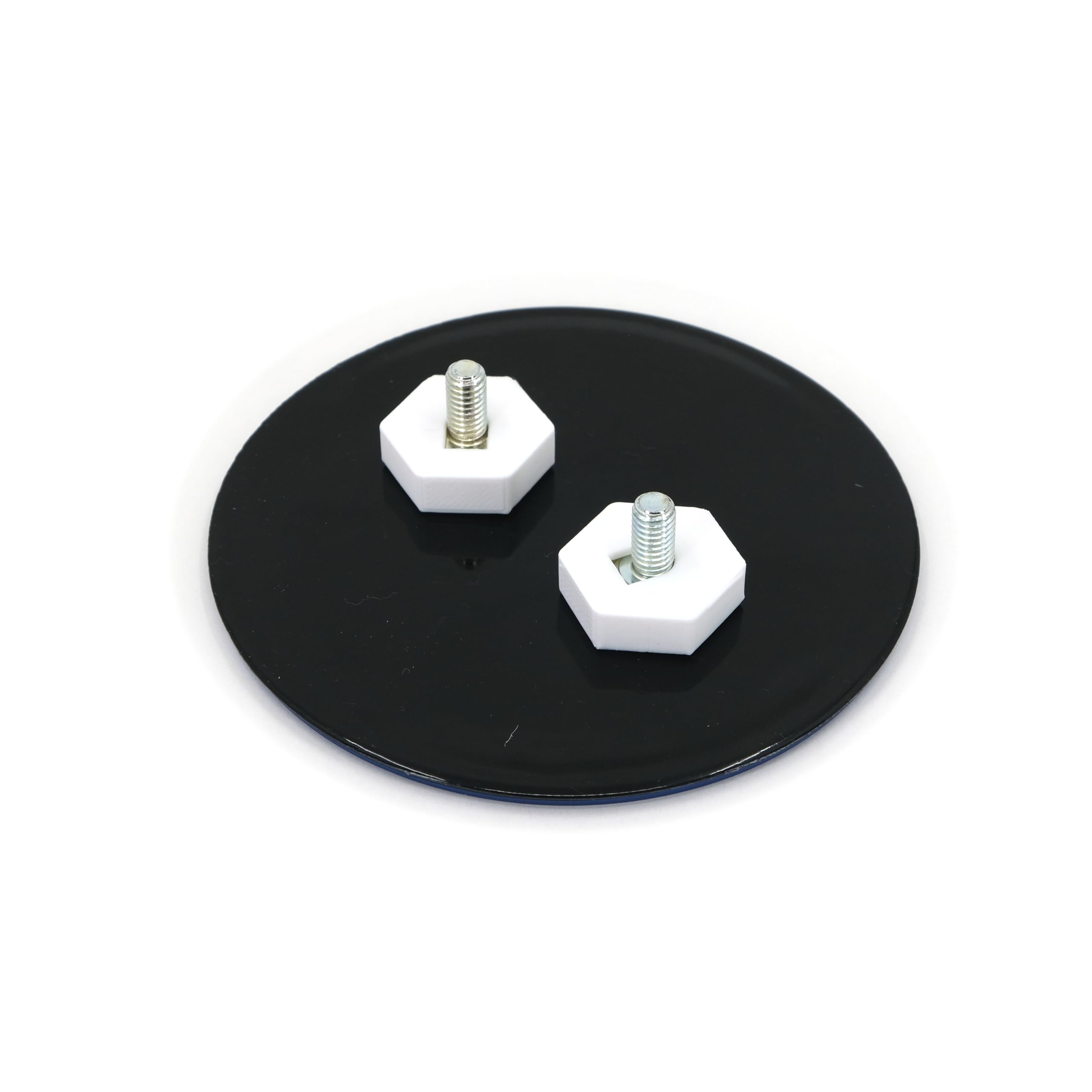 Desk Cookies Thumb Screws for Blue Yeti Microphone Including Washers Mic Mounting Hardware (White)