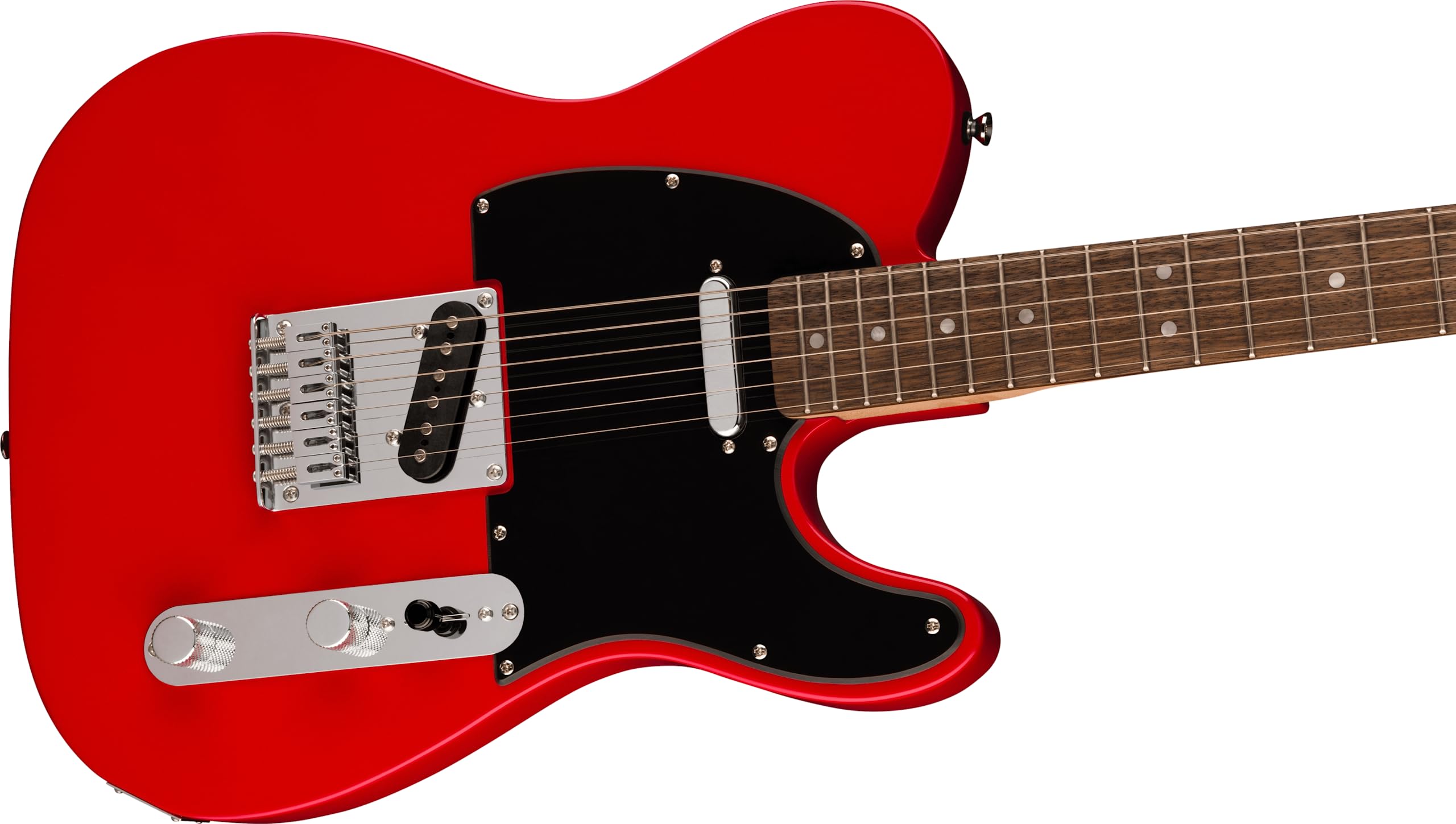 Fender 0373451558 Squire Sonic Telecaster Electric Guitar, Torino Red, Laurel Fingerboard