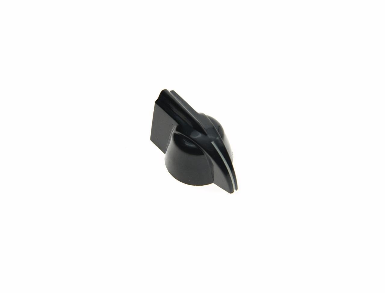 Dopro Pack of 12 Raised Vintage Set Screw Guitar AMP Chicken Head/Effect Pointer Knob Black