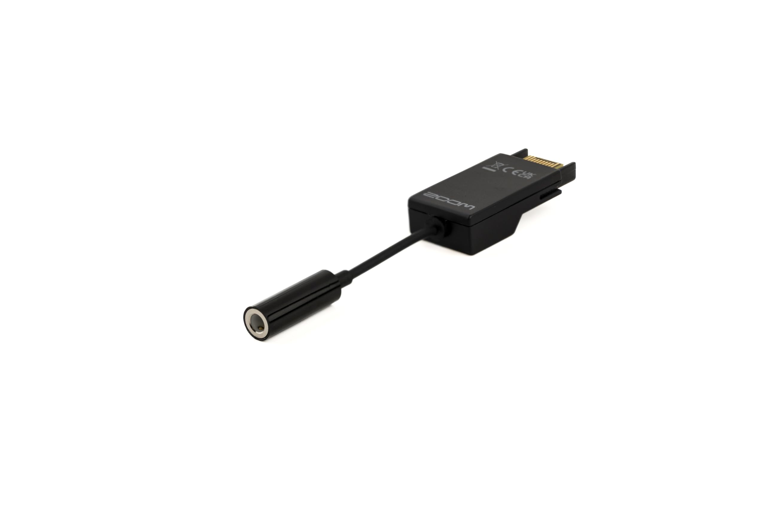 Zoom TCA-1 Timecode Adapter for Filmmakers, Compatible with H6studio, H5studio, H6essential, H4essential, H2essential & F3, Precision TCXO Generator with 3.5mm TRS I/O