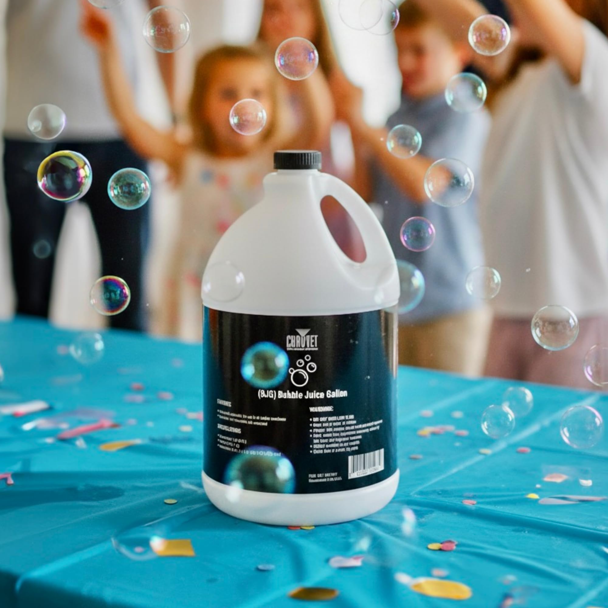 CHAUVET DJ – BJG Bubble Juice Gallon | Professional Bubble Fluid for High-Flying Bubble Output | Non-Toxic and Non-Staining Formula | Designed for Use with CHAUVET DJ Machines