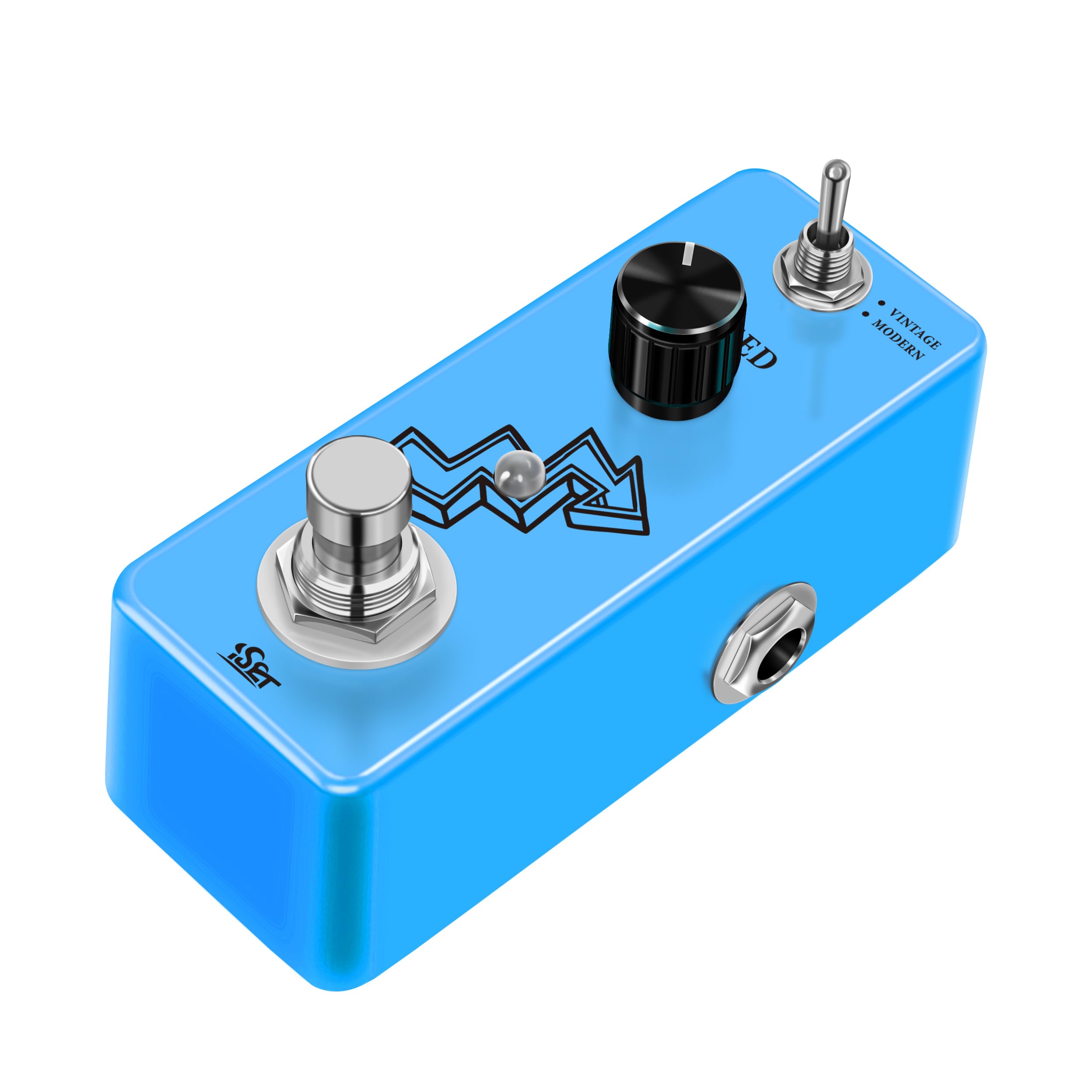 ISET Analog Phaser Guitar Pedal For Electric Guitar Bass Ture Bypass