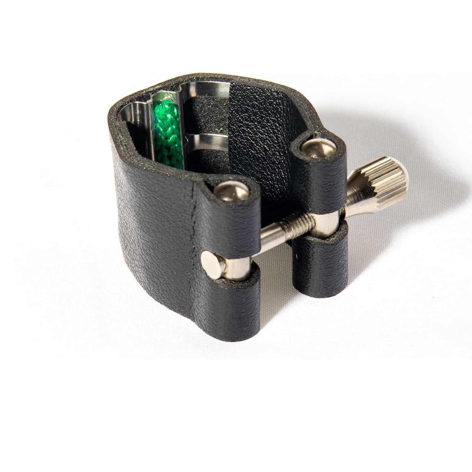 CashBeat Bb Clarinet Ligature, Adjustable Synthetic Leather Reed Holder