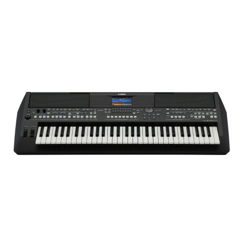 Yamaha 61-Key Arranger Keyboard, Multiple Styles and Voices, Assignable Live Control Knobs, Black PSRSX600
