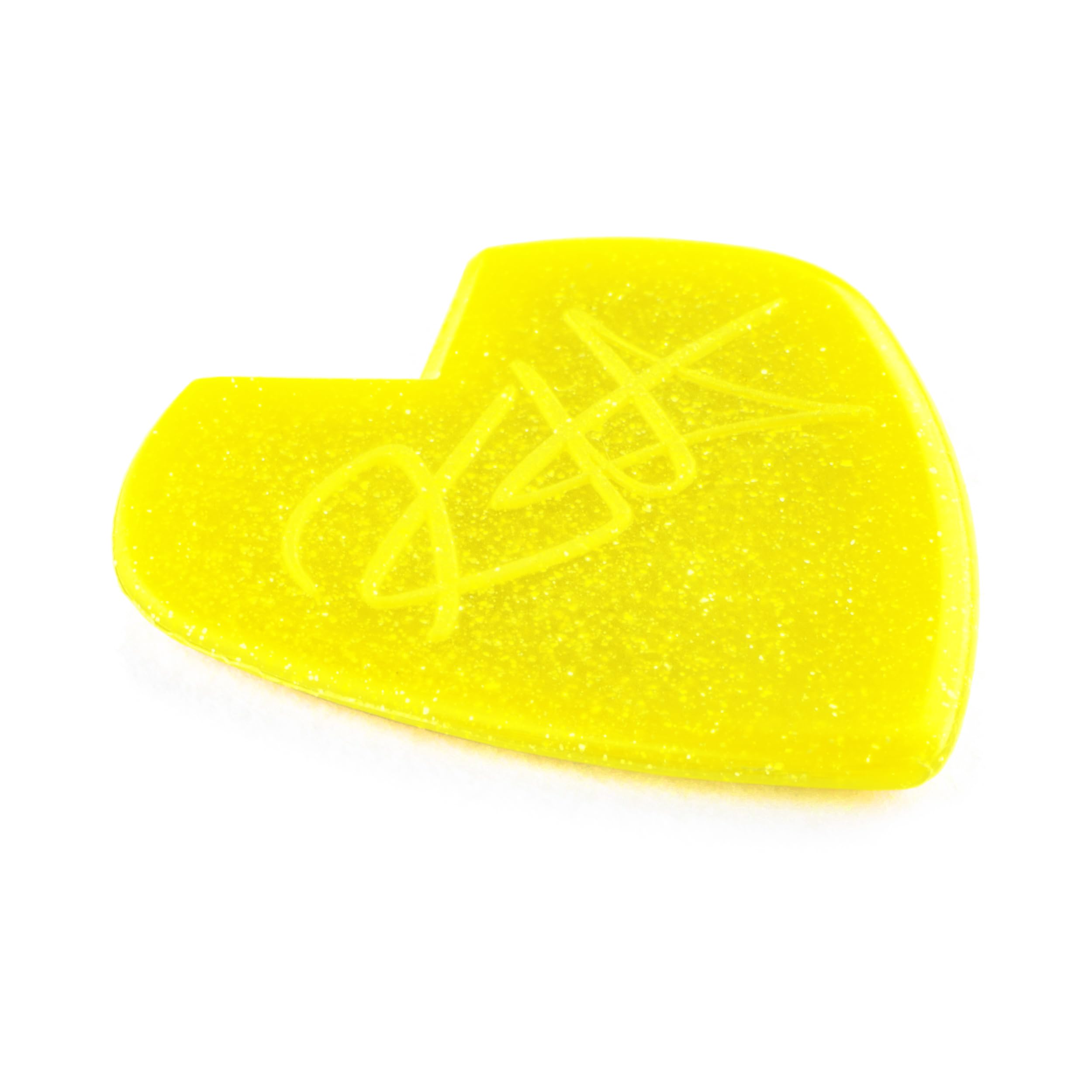 Jim Dunlop Kirk Hammett Jazz III Yellow Glitter Pick 1.38MM – 6 Pack