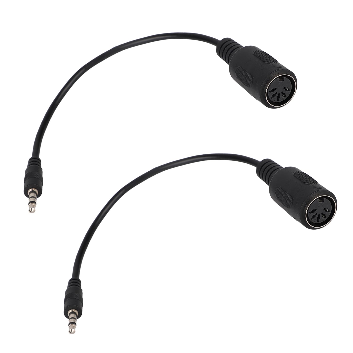 BTFO 2pcs Type-A MIDI to 3.5mm Adapter
