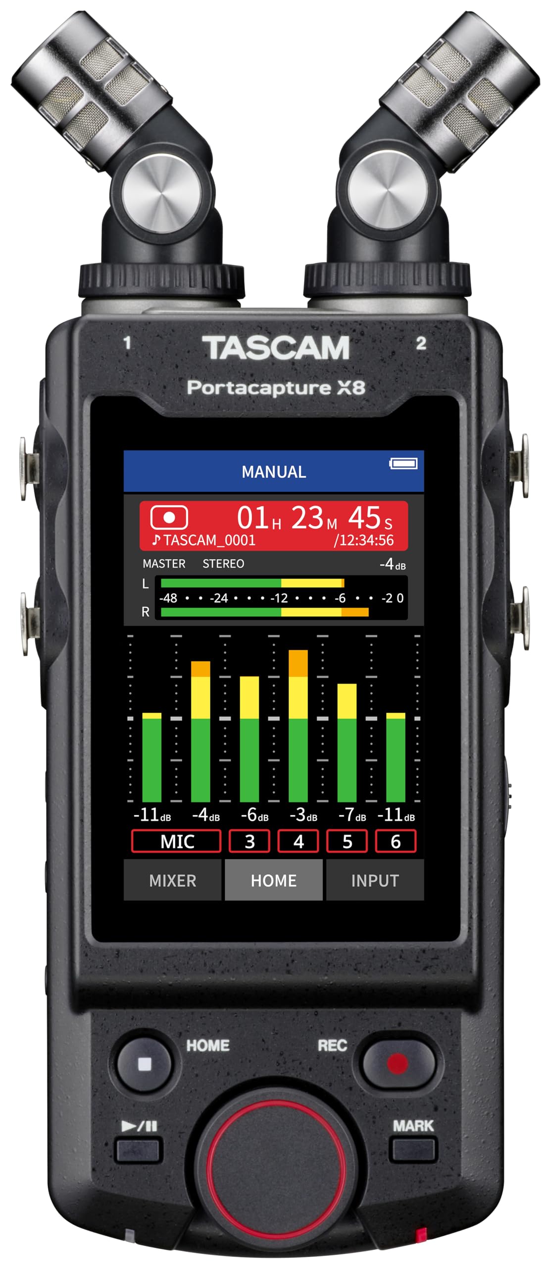 Portacapture X8 32 bit Float 8 Channel Multitrack Field Recorder