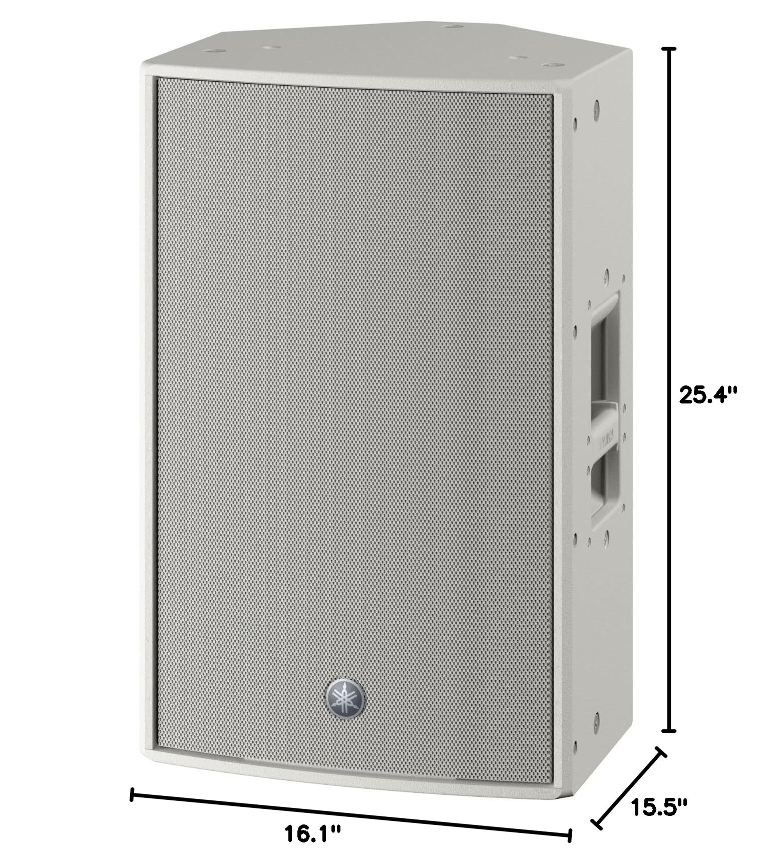 Yamaha DZR12W DZR12 12 Inch 2000-Watt Powered Speaker