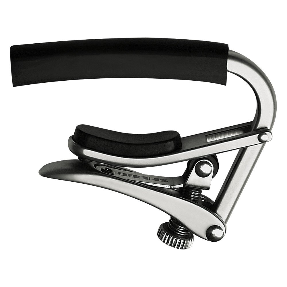 C4N Shubb Standard Series 7.25 Radius Neck Electric Guitar Capo – Brushed Nickel