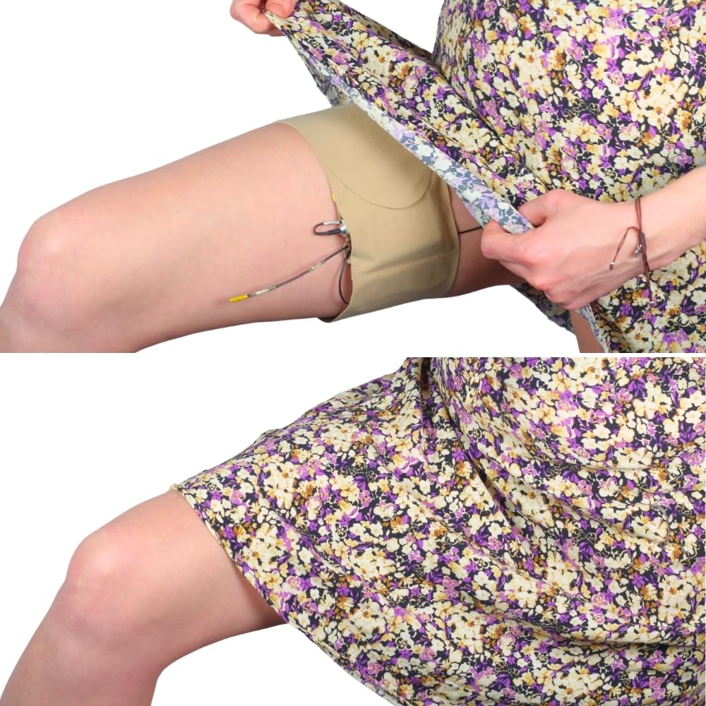 URSA Thigh Straps – Beige (Standard Pouch) 63 x 10cm