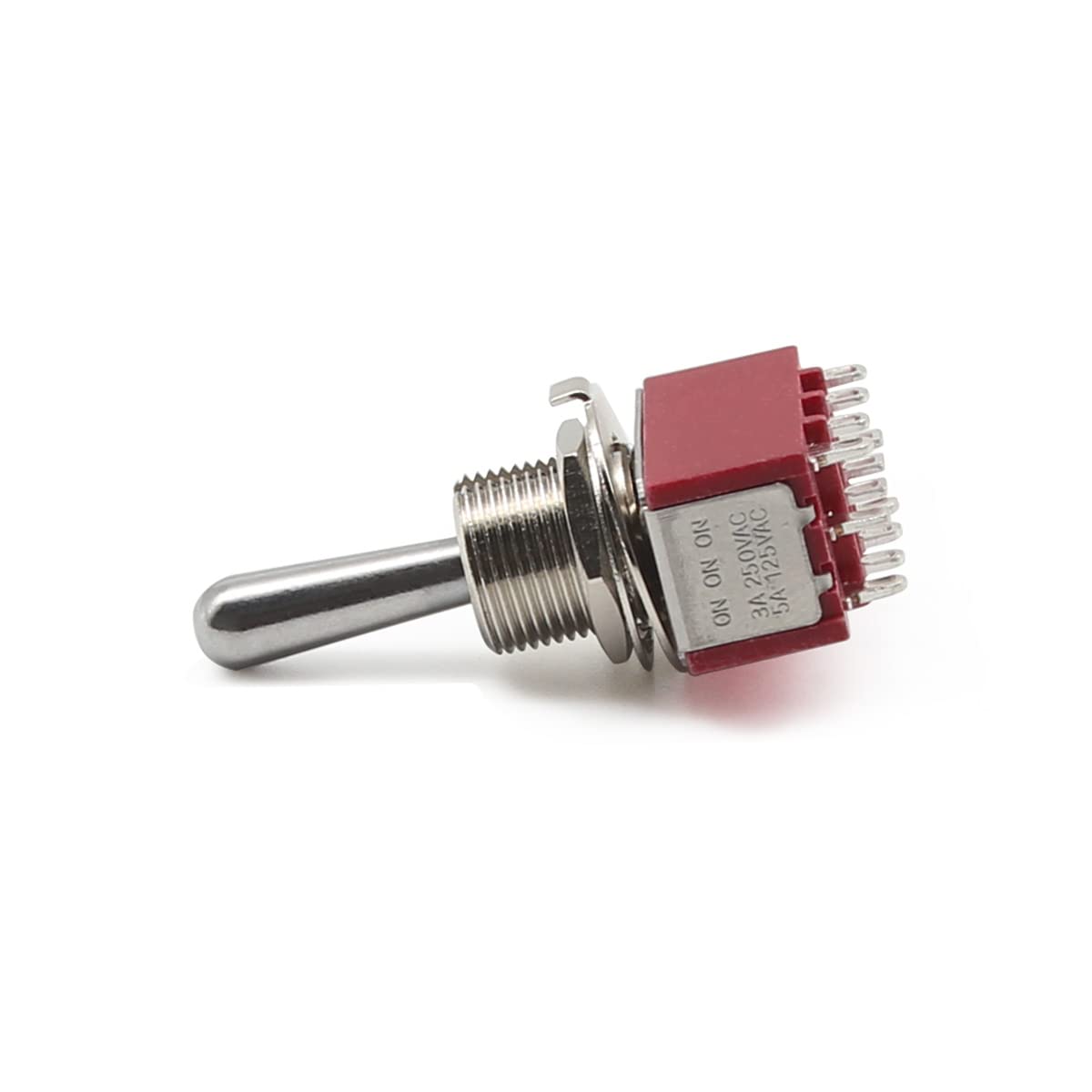 FLEOR Toggle Switch 3 Way on/on/on Toggle Switches 12 Pins Pickup Selector Switch