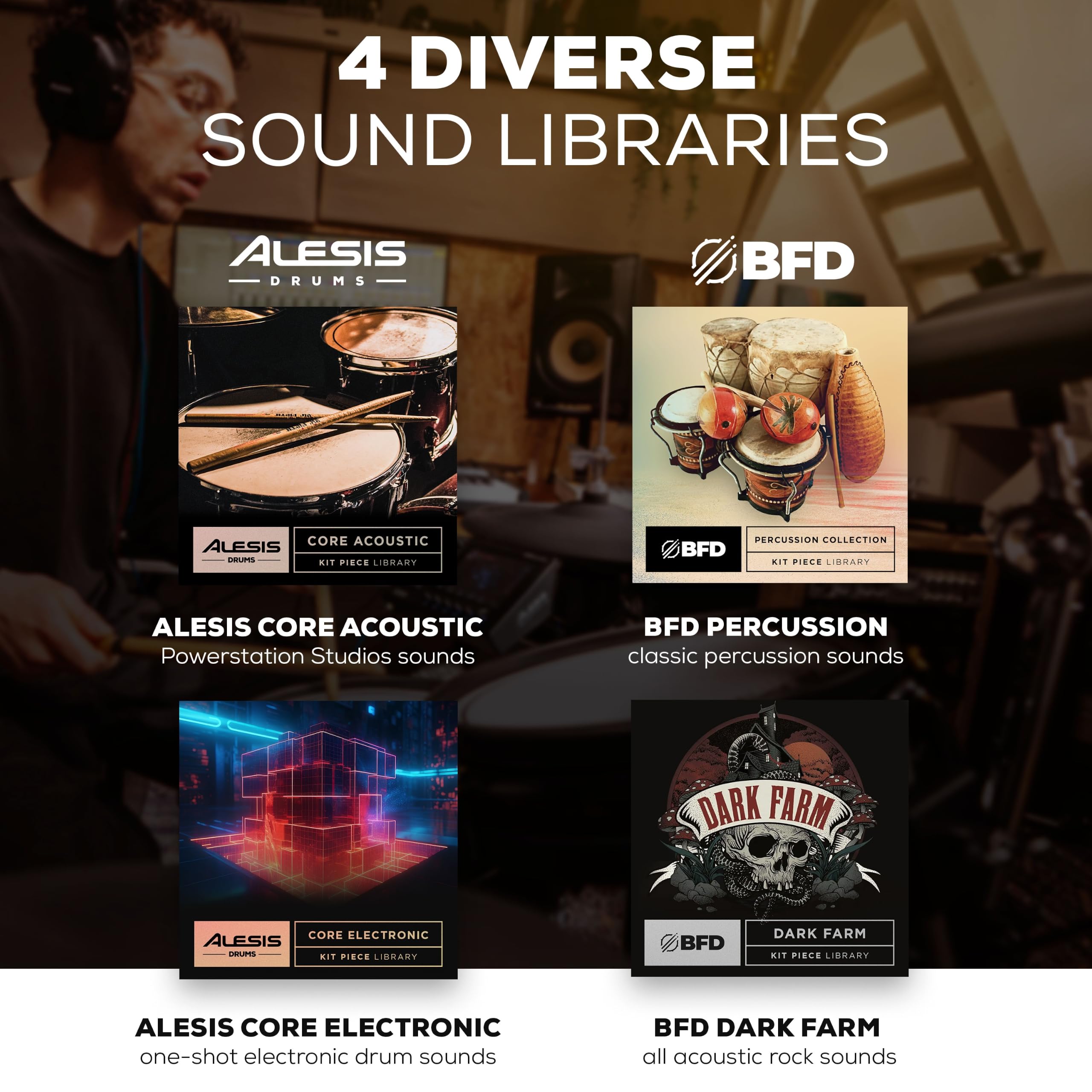 Alesis Strata Club Electric Drum Set