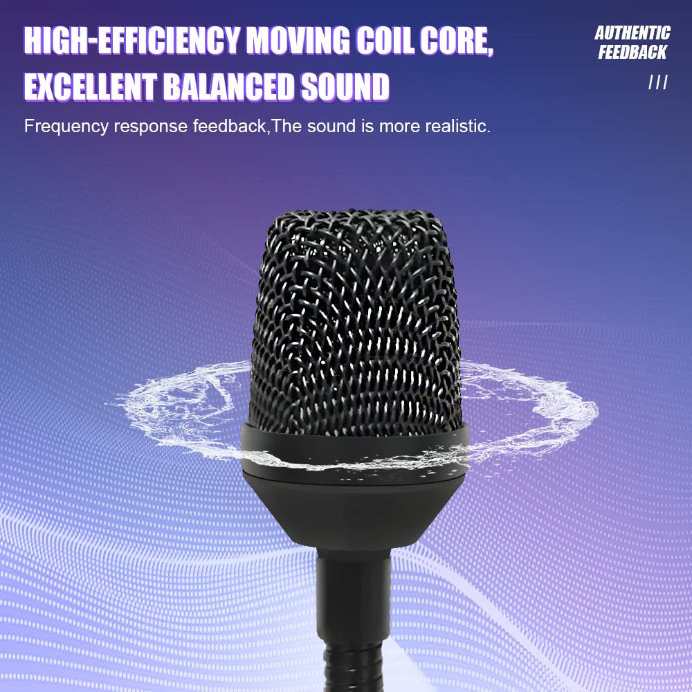 Professional Dynamic Microphone for DJ Mixer Dedicated Disc Shouting