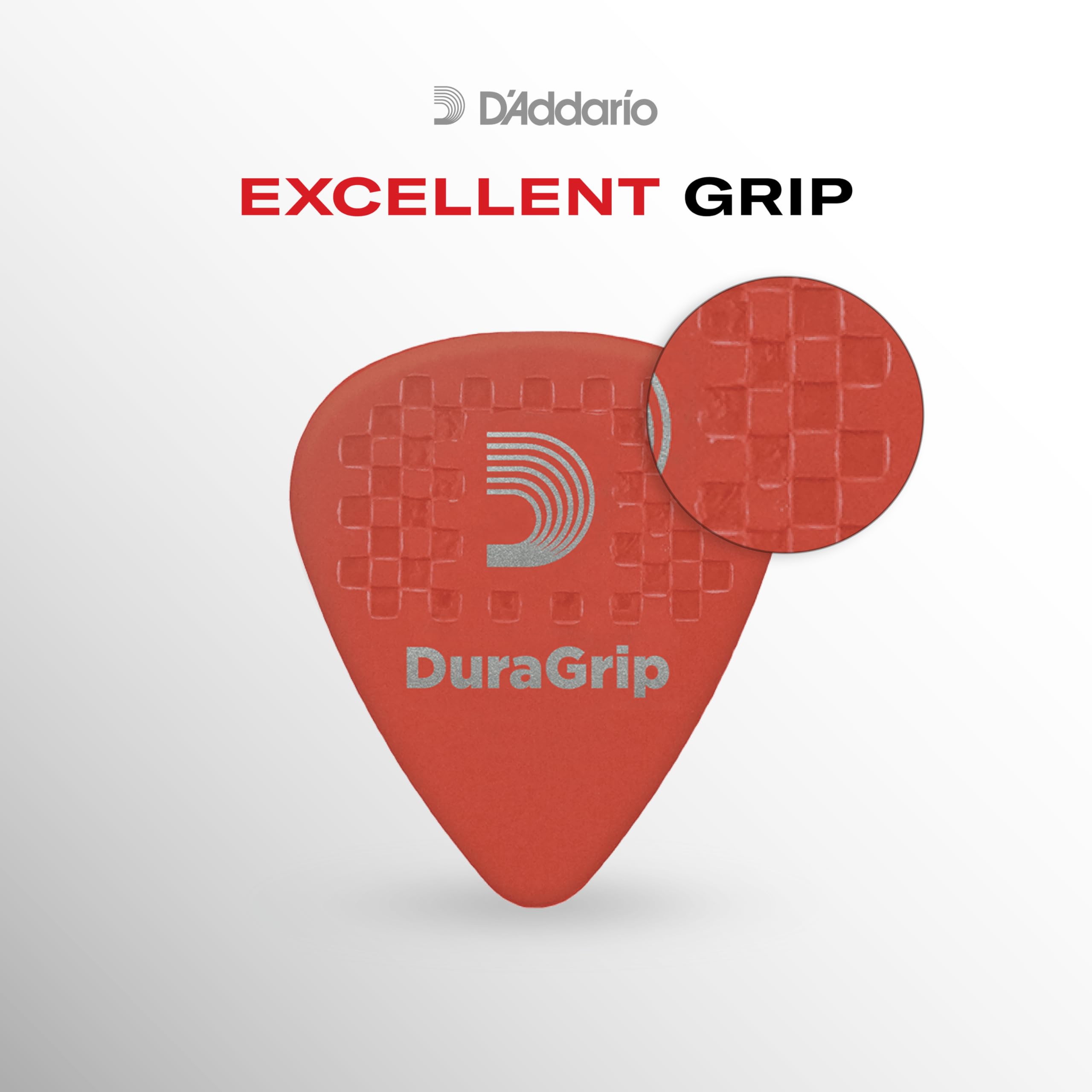 D’Addario Duralin Precision Guitar Picks, Medium, 10 pack