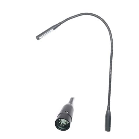 24 Inch LED Lamp XLR 4Pin DJ Gooseneck Lamp for Yamaha BEHRINGER Mixer with 4-Pin XLR Connection (XLR 4Pin Port)