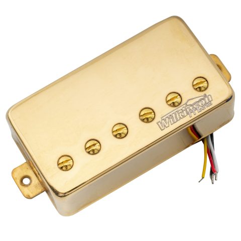 Wilkinson M Series Vintage Tone Covered Humbucker Bridge Pickup Gold