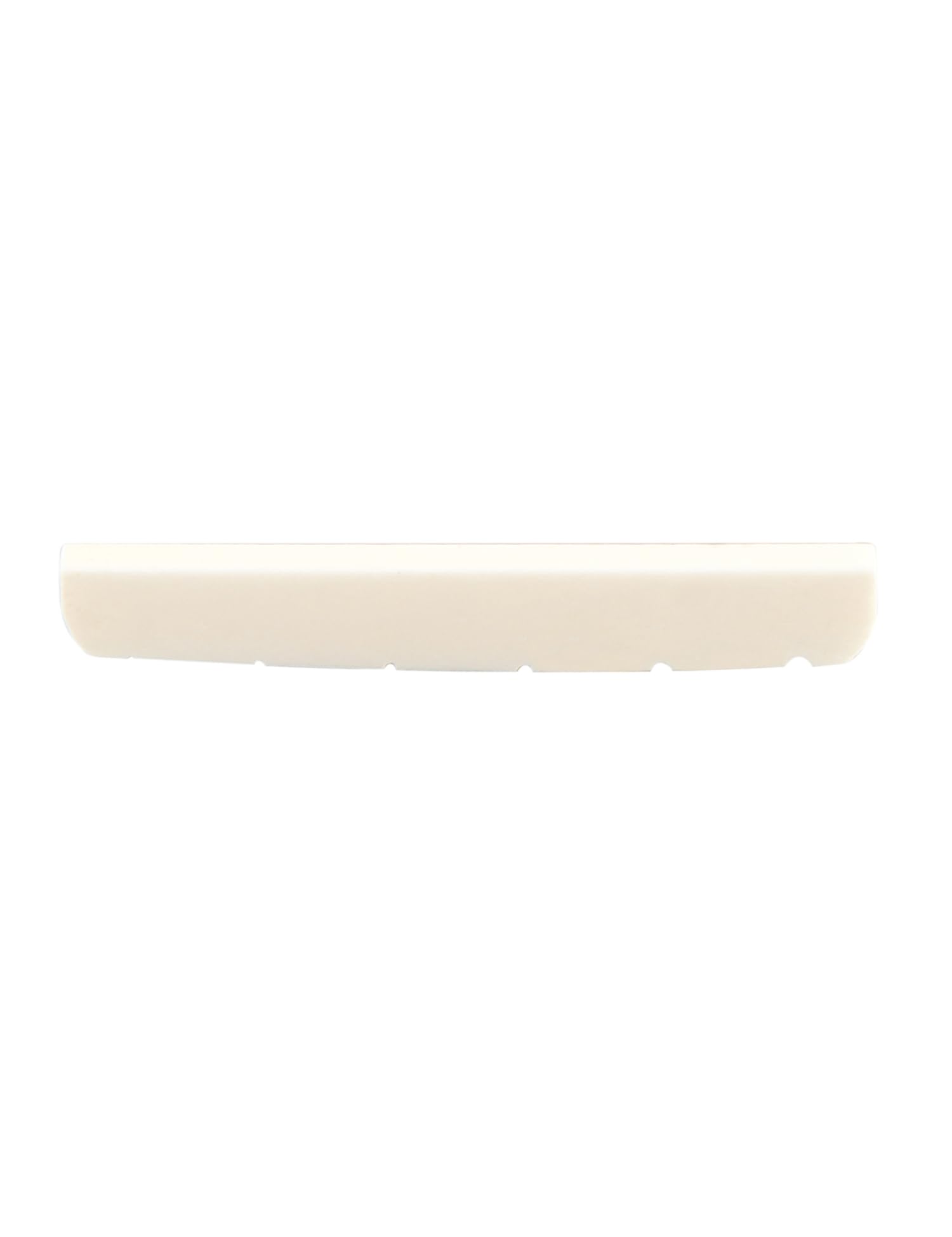 Metallor Bone Guitar Nut 6 String Pre-Slotted Top Nut 42mm x 6mm x 3mm White