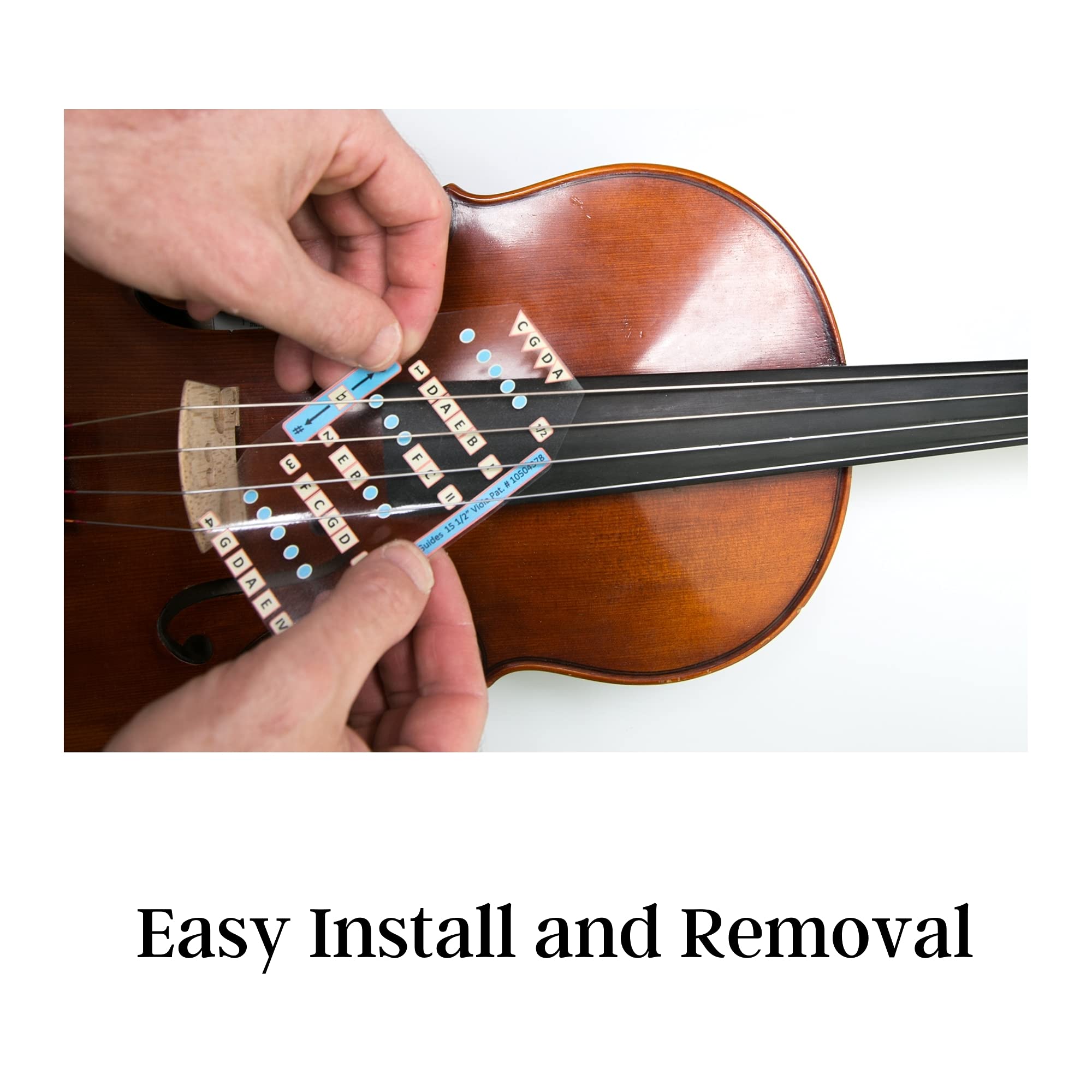 Fantastic Finger Guide for Violas | Stringed Musical Instruments | Fingerboard and Fretboard Stickers for Learning All Notes | Adult Beginner Viola Finger Guide | 13″ Size