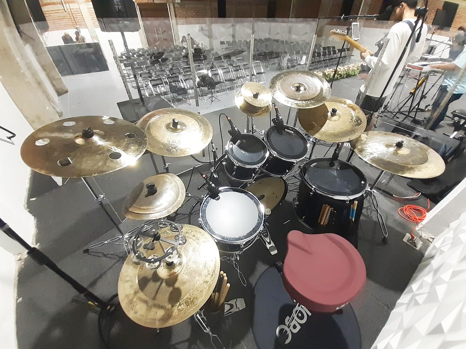 Portable Drum Shield Panels | 6-Panels 2ft x 5ft