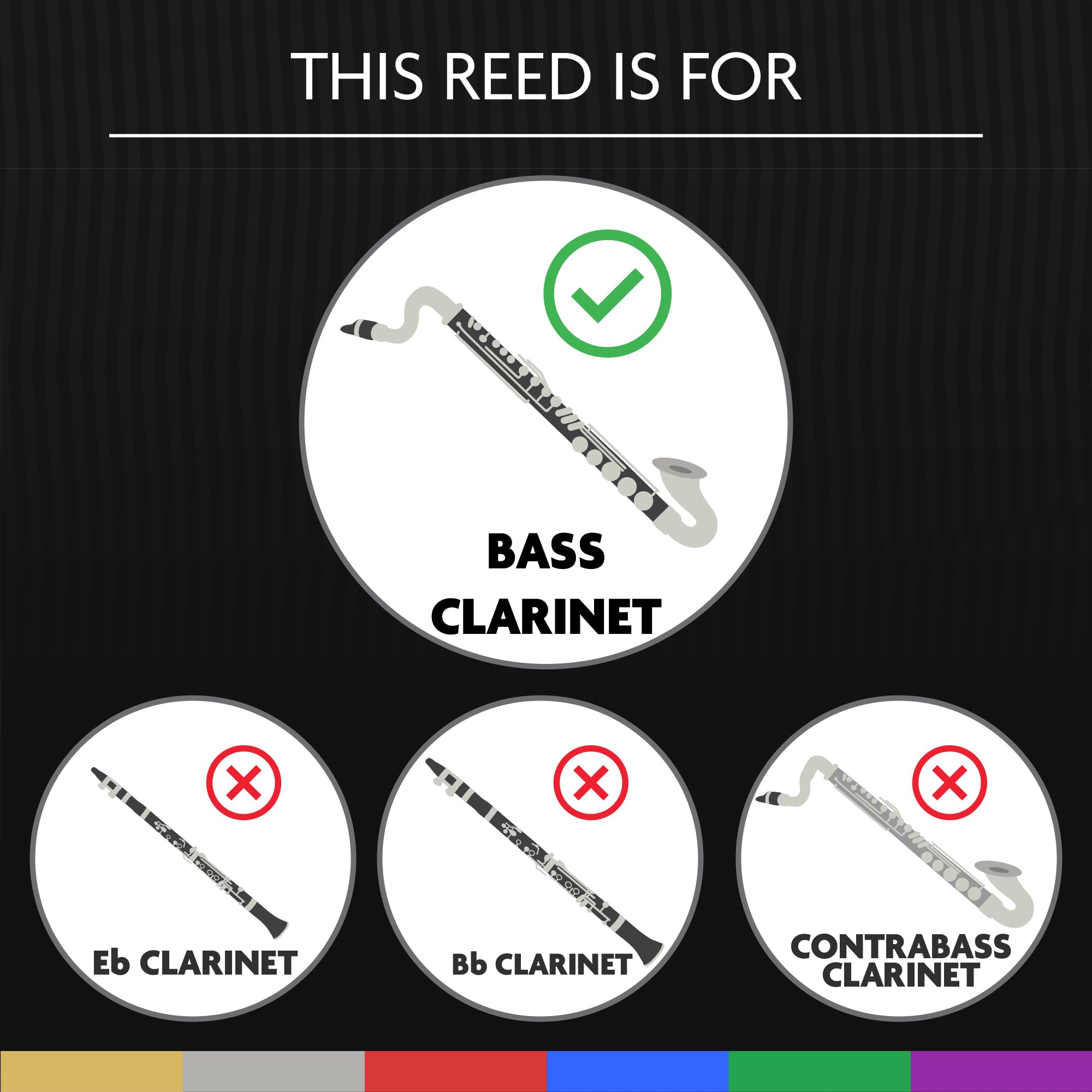Légère Reeds – Bass Clarinet Reed, European Cut, Strength 2.50 (BCES2.50) – Premium Synthetic Woodwind Reed
