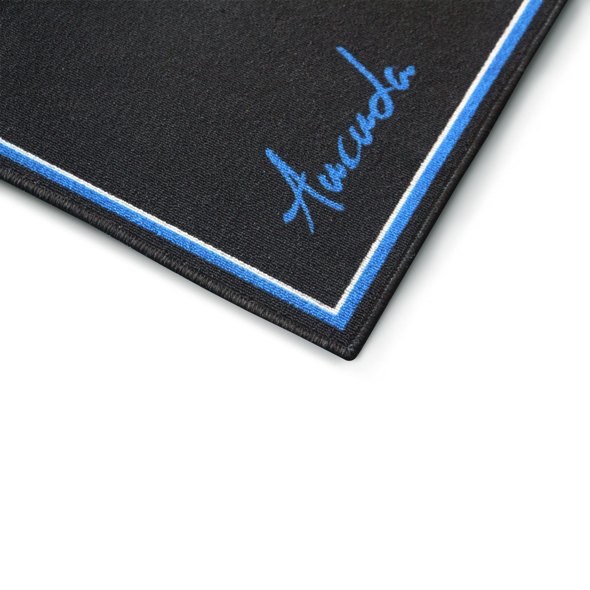 Aucuda Drum Mat, 6×6.6 ft Soundproof Drum Rug with Non-Slip Grip Bottom, Great Gift for Drummers