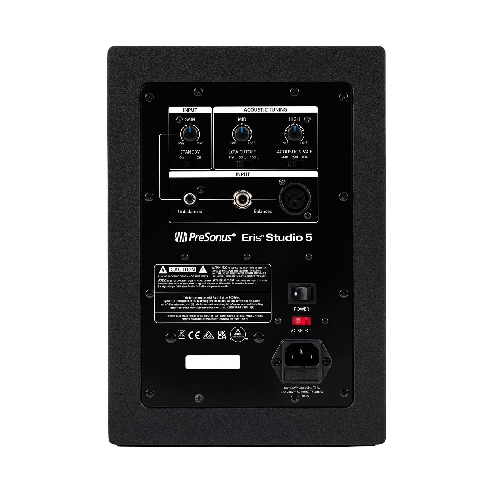 PreSonus Eris Studio 5 5.25-inch 2-Way Active Studio Monitors with EBM Waveguide
