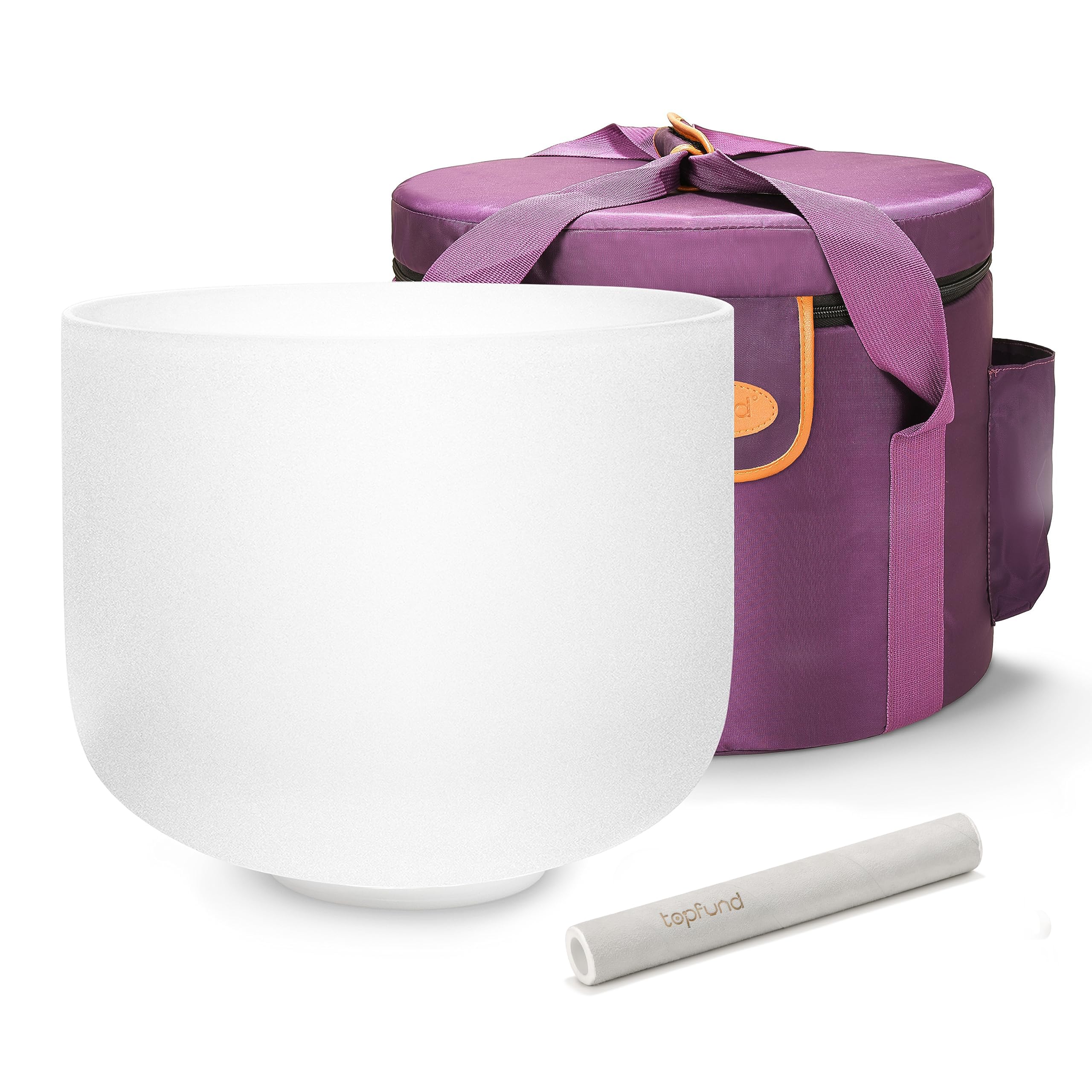 TOPFUND 10 Inch 440Hz Chakra Singing Bowl