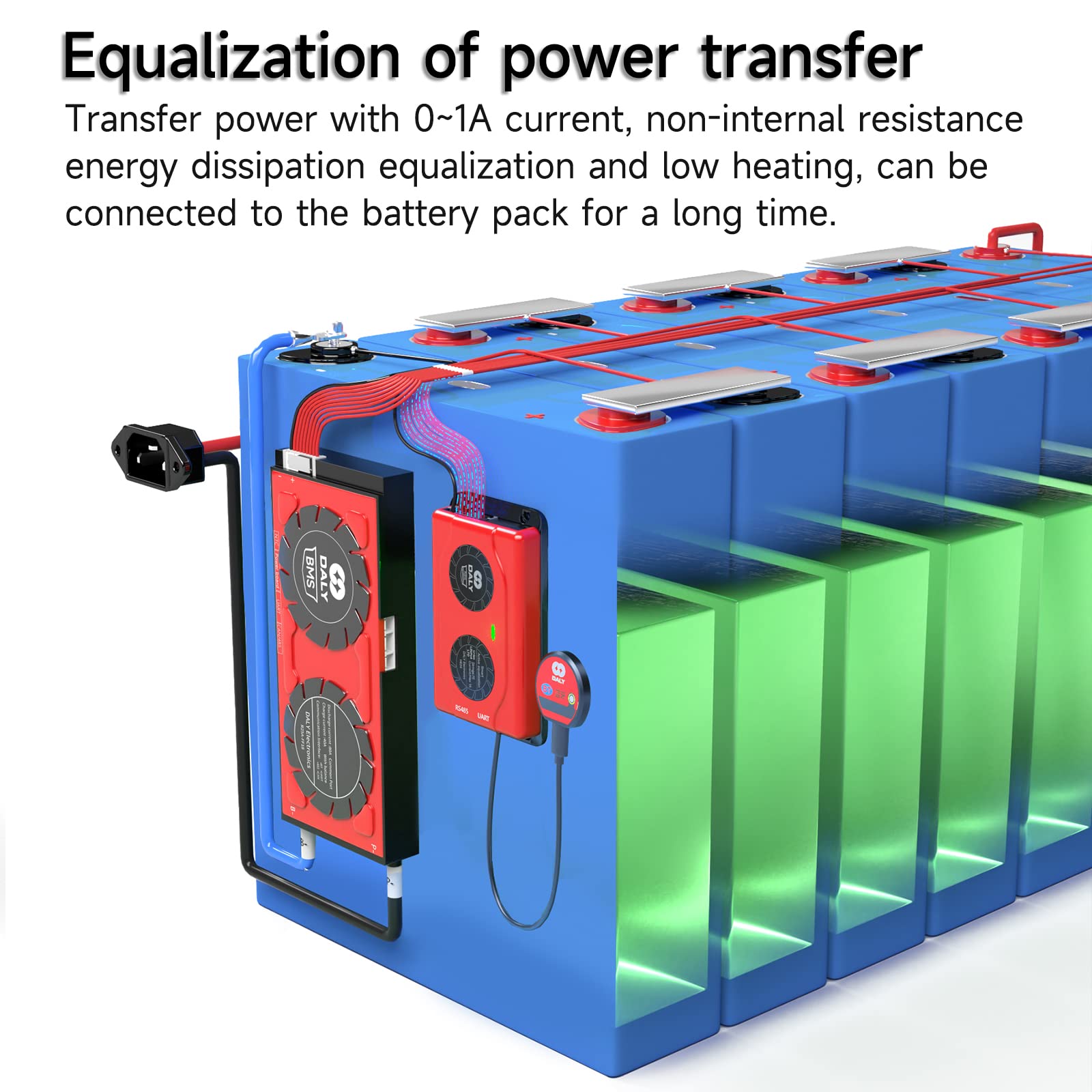 DALY Smart Active Balancer 13S 1A with Bluetooth for LiFePO4 Li-ion