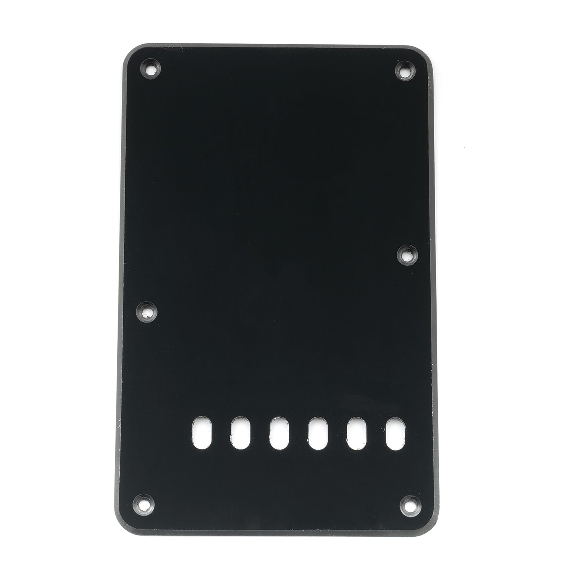 Musiclily Pro Vintage Style ST Guitar Tremolo Backplate 1Ply Black