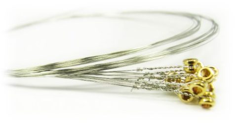 12-pack 11ga. (.011 inch) Steel Guitar Strings – Made in the USA!