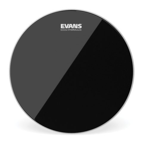 Evans Drum Heads – Hydraulic Black Tom Drumhead, 16 Inch