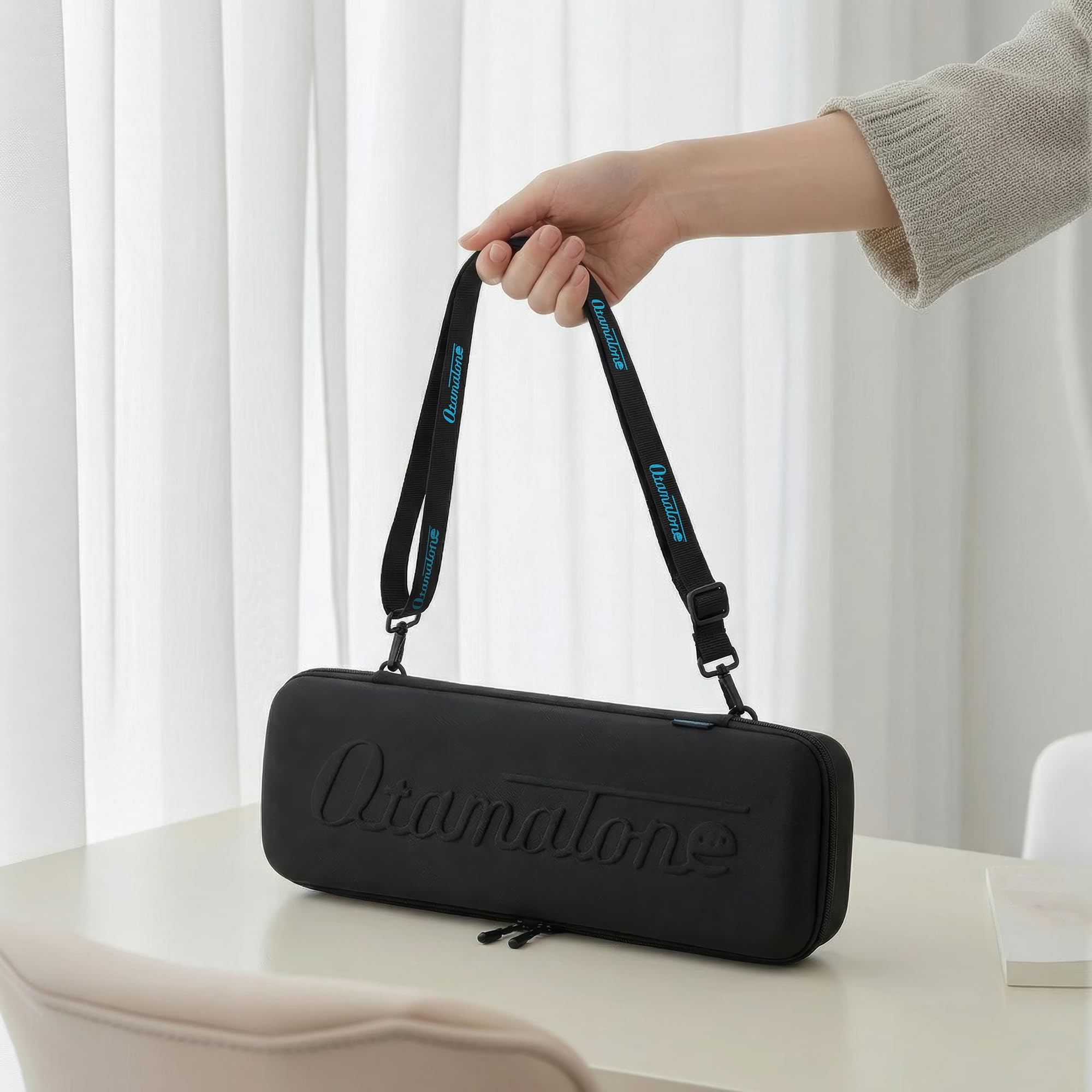 Otamatone Official Portable Case for Deluxe Size (17.25 inch) – Black