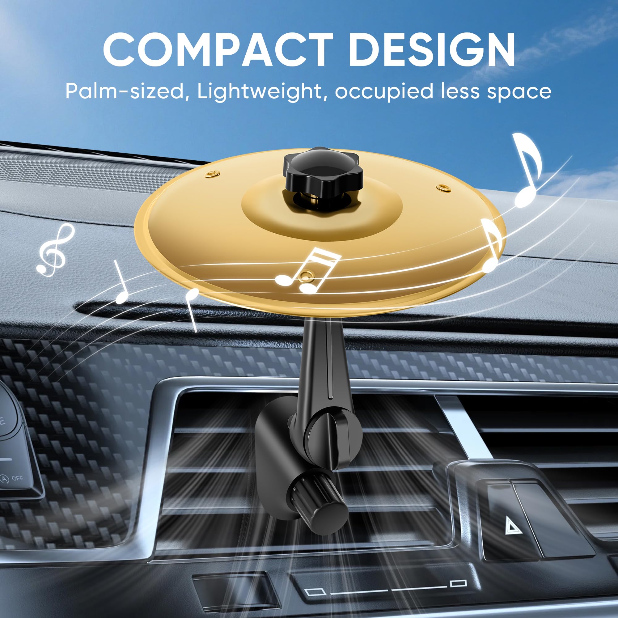 Z-stralink Car Drum Cymbal Air Vent
