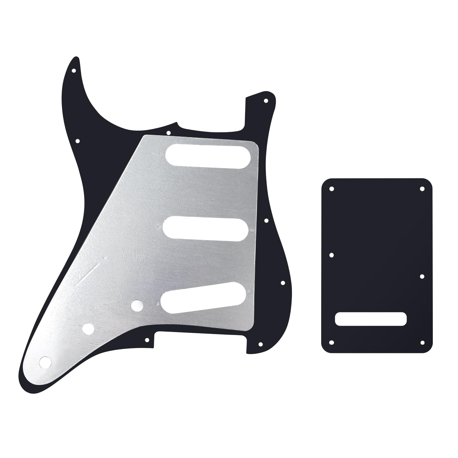 Banworks 1-Ply Electric Guitar SSS Pickguard & Backplate Tremolo Cover Set
