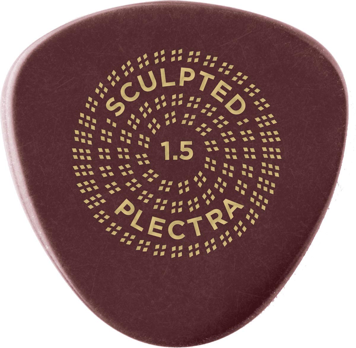 Jim Dunlop Primetone® Semi Round Smooth Pick 1.5MM – 3 Pack