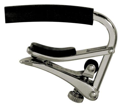 C4 Shubb Standard Series Electric Guitar Capo – Polished Nickel