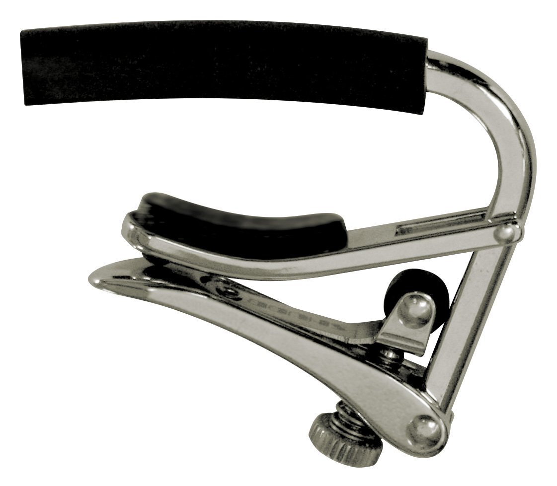 C4 Shubb Standard Series Electric Guitar Capo – Polished Nickel